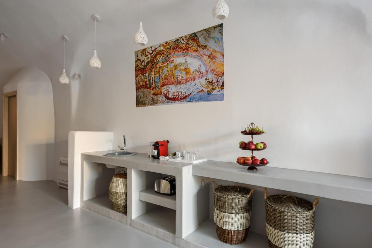 White Dream Suites Fira  Esterno foto